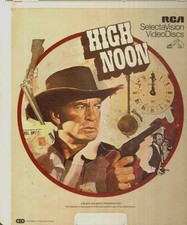 CED VIDEODISC HIGH NOON GARY COOPER