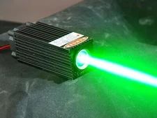 Fat Beam 80mW 532nm Green Laser Diode Dot Module 12V W/TTL Stage Laser