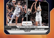 *Presale Olivia Miles /Kayla McBride 2026 Panini Instant WNBA #235 Orange #d /30