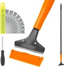 Razor Blade Floor Scraper, 4 Wide Heavy Duty ...