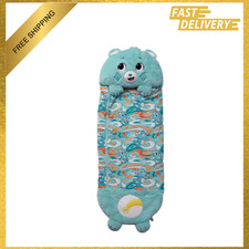 Care Bears Pillow and Sleepy Sack 54x20 Medium Plush Sleepover Friend Machine