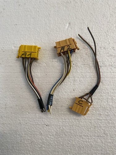 VW Golf 2 Stecker Leitungsstrang Scheinwerfer A1, A2, C neue ZE für Umbauten