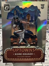 2024 Panini - Donruss Optic Uptowns Rome Odunze #11 (RC) Chicago Bears SP🔥