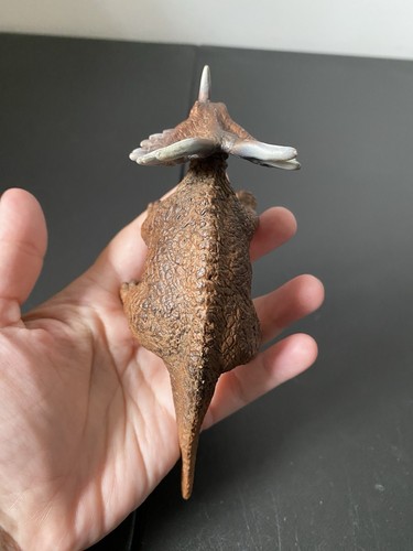 Schleich Styracosaurus 2001 Dinosaur Figure Retired Replica-Saurus 16442 - Picture 5 of 7