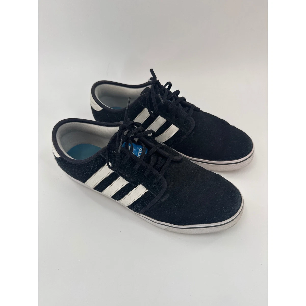 adidas Seeley Low Black White for Sale | Authenticity Guaranteed | eBay