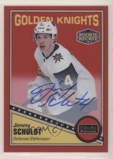2019 O-Pee-Chee Platinum Retro Rookie Rainbow Red Jimmy Schuldt #R-79 Auto u0h
