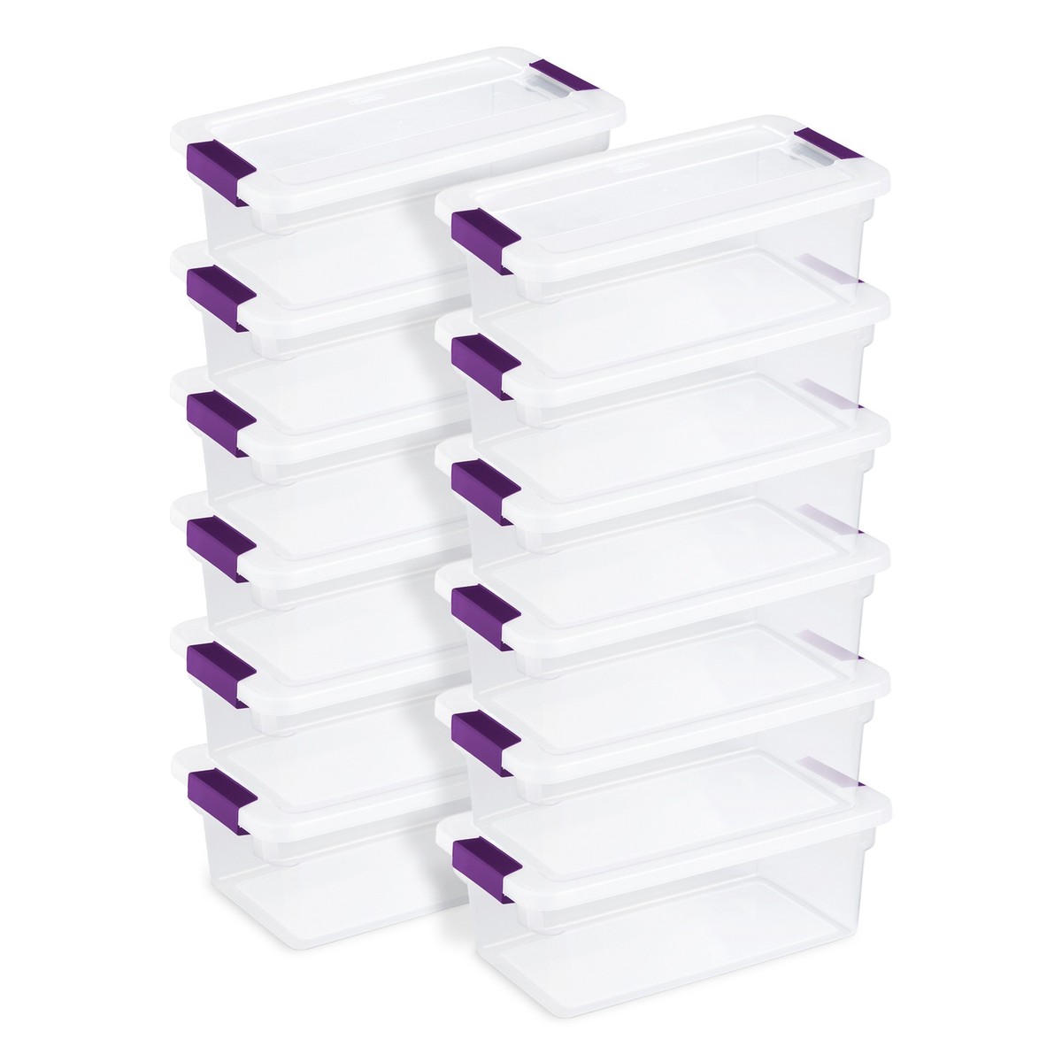 6.0 QT-Quart - Durable - Clear - Storage Bins - Storage Containers - The Home De