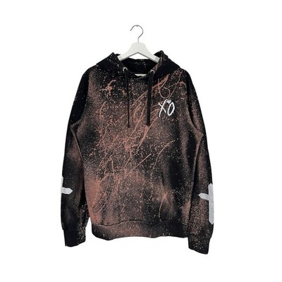 XO ''If it Aint XO Then it Gotta Go'' The Weeknd Starboy Tour Hoodie Acid Large