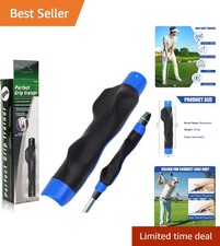 Golf Grip Trainer, Right Handed Golf Swing Trainer, Ensures Proper Posture ...