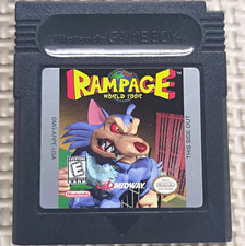Midway Rampage World Tour for Nintendo Game Boy - Rampage Series, E Rated