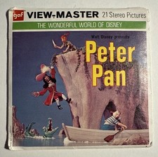 View-Master WALT DISNEY'S PETER PAN - B372 - 3 Reel Set  Booklet