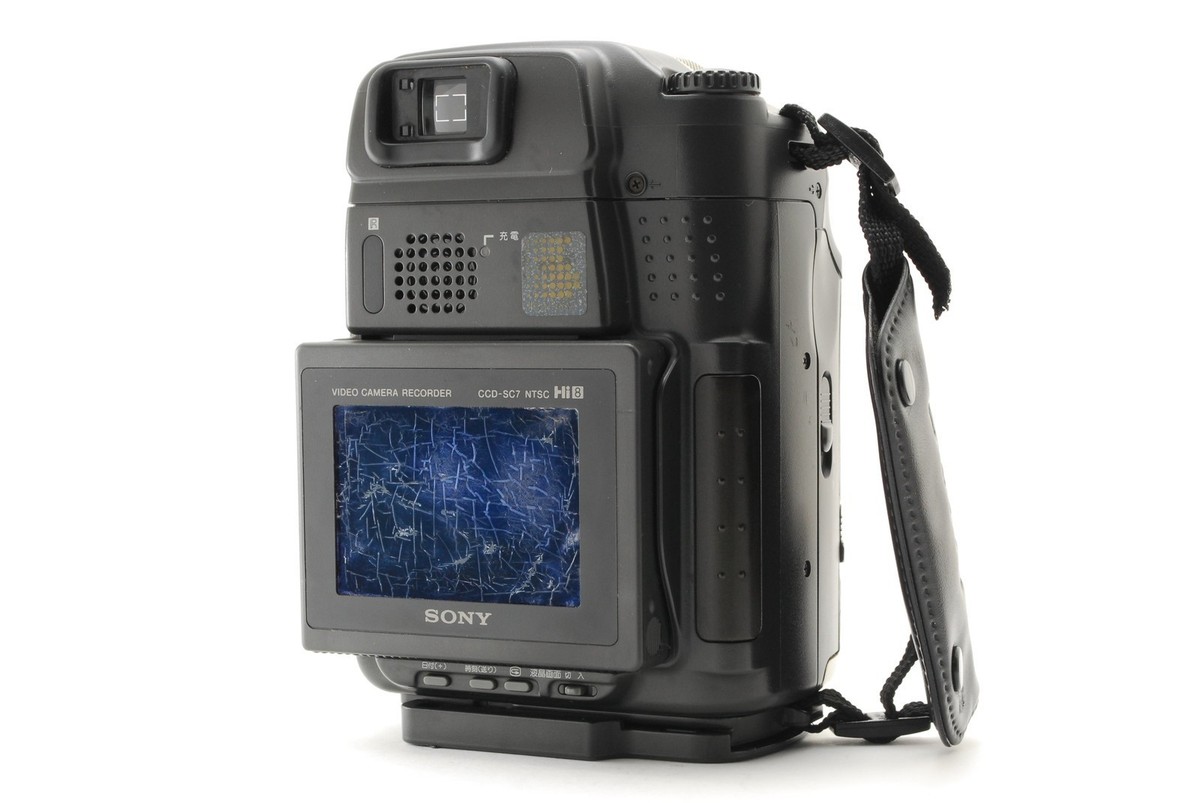 Exc+5 w/Two Battery】Sony Handycam CCD-SC7 Camcoder Video Camera