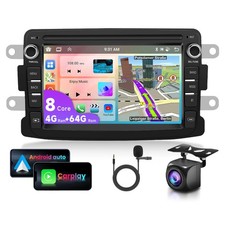 64G Vechtel 7"autoradio Bluetooth per Renault Dacia Duster Sandero - Miniatura 1