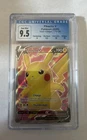 Pikachu V (Full Art) 170/185 Swsh04: Vivid Voltage Holo CGC 9.5 Old Label