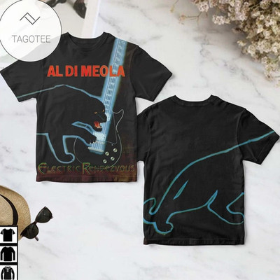 Al Di Meola Electric Rendezvous Album Cover AOP T Shirt Unisex S-5XL BO2851