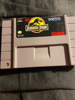 Jurassic Park SNES cartridge only 