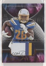 2019 Panini Black Futuristic Copper 15/25 Melvin Gordon III #F-MG 0f3j