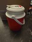 Vintage Pizza Hut Logo 1/2 Gallon RED Thermos Water Cooler Jug by Gott 1502  — photo 4