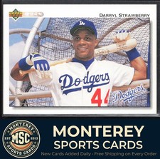 1992 Upper Deck - Darryl Strawberry #174 for sale | eBay