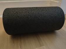 Ignite by SPRI high density foam roller black 12" x 6"