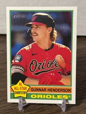 2025 Topps Heritage GUNNAR HENDERSON Baltimore Orioles ALL STAR #174