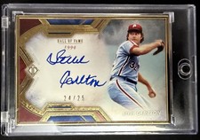 2019 Topps Transcendent VIP HOF Auto /25 Steve Carlton Factory Sealed