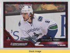 2016-17 Upper Deck Compendium Red Chris Tanev Christopher Tanev #556 READ l1s