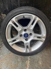 16" FORD FIESTA ZETEC S MK 7 MK 8 5 SPLIT SPOKE 4 STUD ALLOY WHEEL  