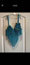 authentic 3pc. belly dancing costume - size S