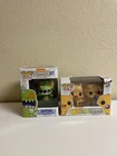 Funko Pop! Nickelodeon - Animation  LOT- #221 Catdog Vinyl & Rugrats Reptar #227