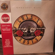 Guns 'N Roses Greatest Hits Red  Black Splatter vinyl LP New Sealed
