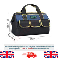 Tool Bags Multifunctional Tool Bag Heavy Duty Storage Case Portable Storage Bag