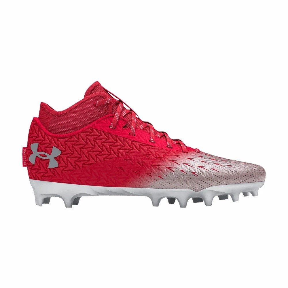 Under armour Red 13 US Football Shoes & Cleats for Men for  display picture 2
