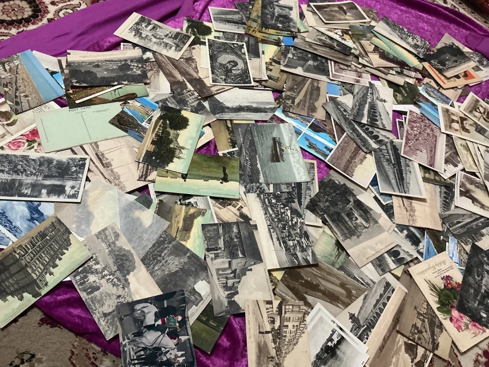 200 JOB LOT OLD POSTCARDS, MANY BRIGHTON AREA. V/GOOD. GOOD.SOME DUPLICATION. - Image 2 of 4