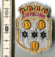 alter Aufnäher Patch - Cherbourg