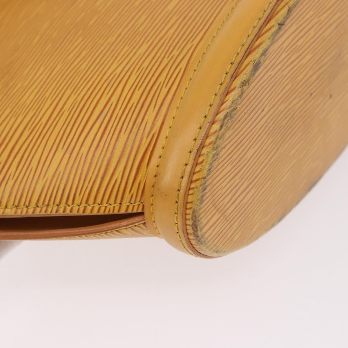 Louis Vuitton Saint Jacques Epi Yellow Leather Handbag — image 11