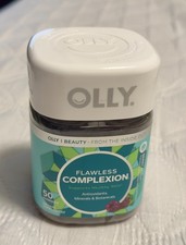 OLLY Flawless Complexion Healthy Skin Support, 300 mcg Vitamin A - 50 Count