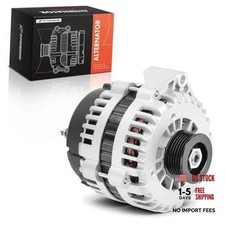 High Output 253Amp Alternator, 12V 6-Groove Pulley Clockwise Compatible