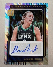2025 Panini Donruss WNBA Signature Series Auto Alanna Smith Lava #SS-AS
