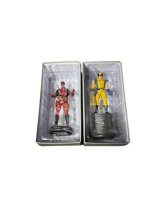Eaglemoss Deadpool and Wolverine Chess Pieces