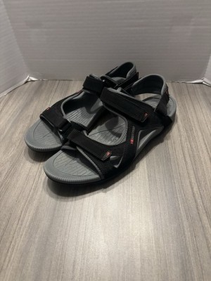 Karrimor Antibes Leather Men's Walking Hiking Sandals Size 14UK 13 EU 48.5 Black