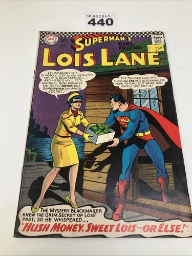 DC Superman's Girlfriend Lois Lane 71 Vintage Dc Comic Book 1971