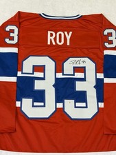 Patrick Roy Montreal Canadiens Signed Hockey Jersey with COA