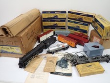 Vintage 1954 American Flyer S Gauge No.5437T 293 Steam Engine & Freight Car Set
