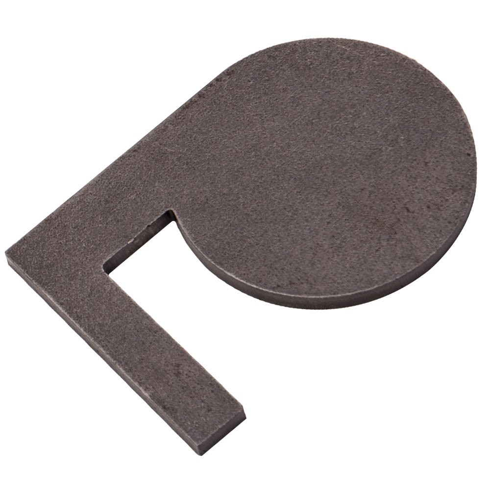 6x 4" X 3/8" NM500 Steel Shooting Range Target Dueling Trees Pad with Pivot Tube