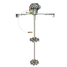 COSMOSTAR 1/2HP 55 Gallon Pneumatic 55 Gallon Agitator Adjustable Drum Bucket...