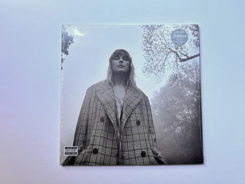 SEALED Taylor Swift Folklore 2xLP Vinyl Record Clandestine Meetings (Beige)