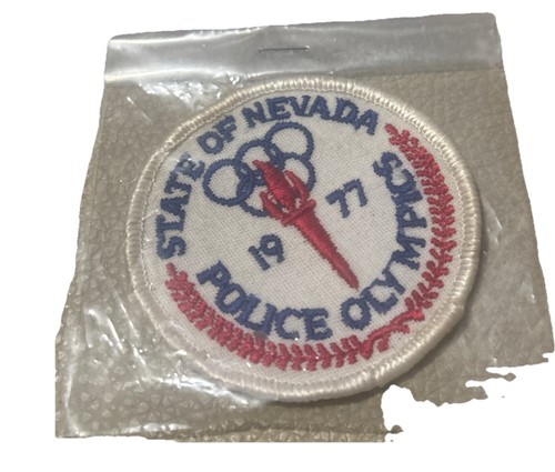 State Of Nevada 1977 Police Olympics Patch