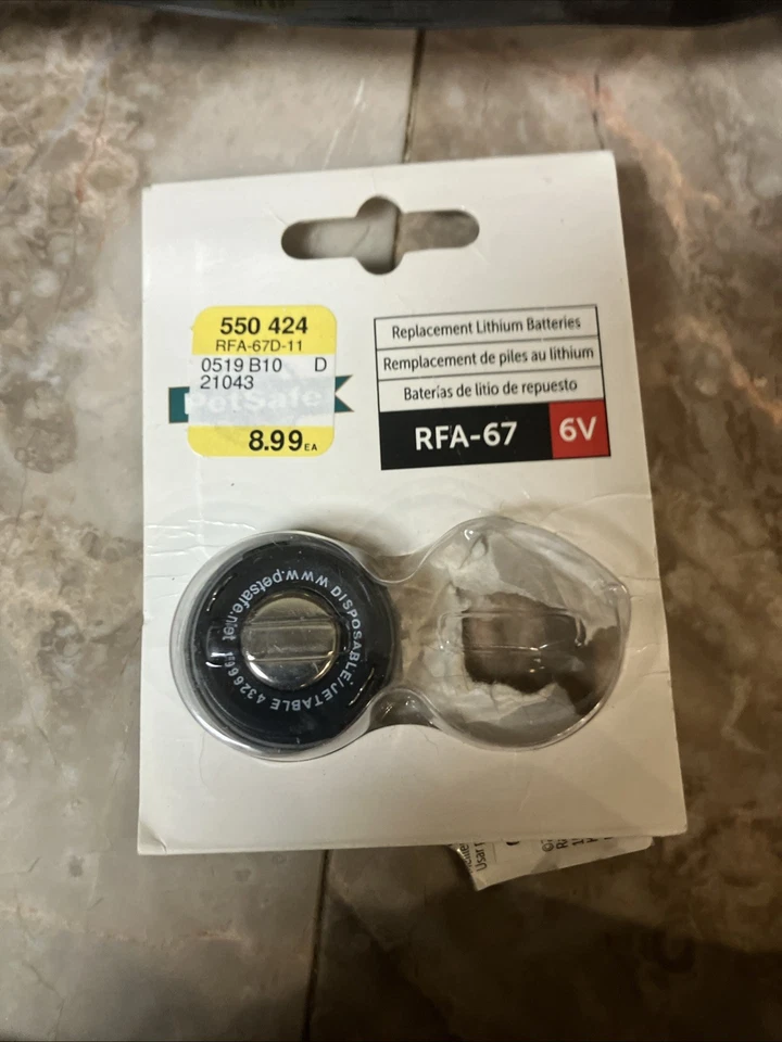 Unidad inalámbrica de cerca para perros con collar transmisor gratuito Petsafe RFA-554A Foto 3 de 4