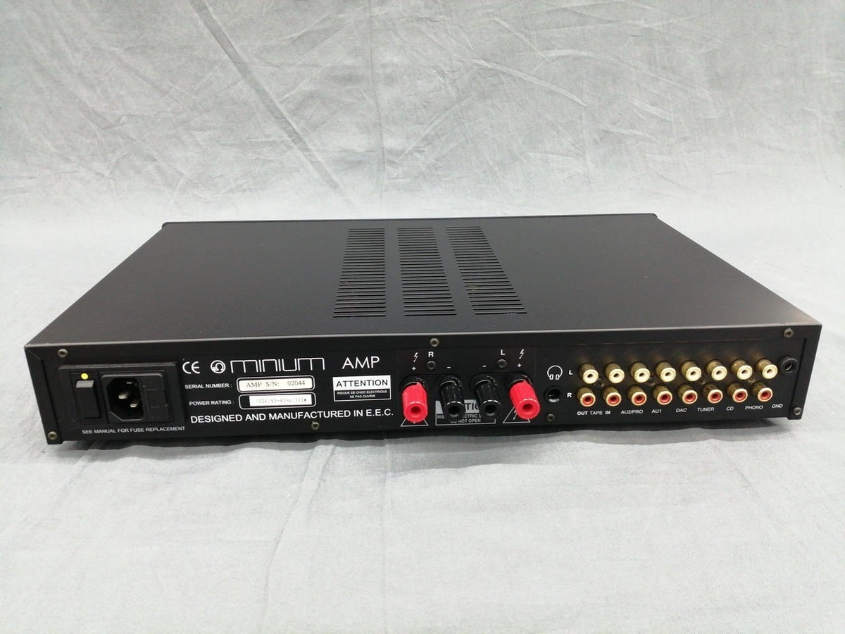 アンプ MICROMEGA minium AMP Micromega MINIUM AMP Integrated Amplifier 40W x2 8 Ohm Audiophile